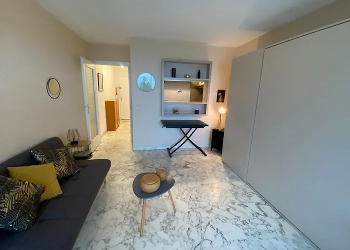 With Seafront Terrace Daire Antibes